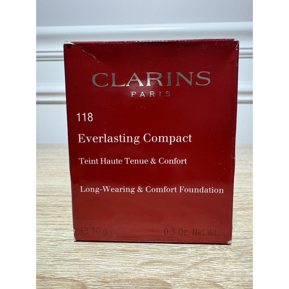 Clarins‎ Everlasting Compact Foundation .3oz 118 SIENNA